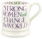 Emma Bridgewater Large Mug 1/2 Pint, Ceramic Coffee Cup Large - Stoneware Mug, Cappuccino, Latte, Coffee, Tea Cup - Beautiful Mugs, Birthday Gift - Coffee Mug Purple Lettering Women Equality