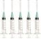 20 Stück Industrie Labor Luer Lock Transparent Kunststoff Dosierwerkzeug (5ml 0.8mm, 20)