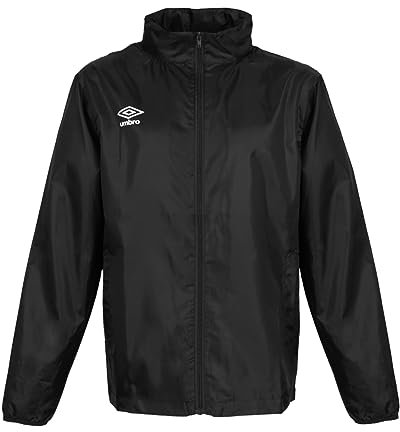 Veste Coupe-Vent Homme, Veste De Pluie, Noir/Blanc, 3XL