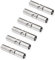 PRIOstahl Gelenkverbinder Stabverbinder flexibler Verbinder mit Gelenk Füllstab Traversenhalter - 6 x Verbinder Stellbar 10 mm aus Edelstahl V2A für Stab Rundstab Treppengeländer Geländerbau