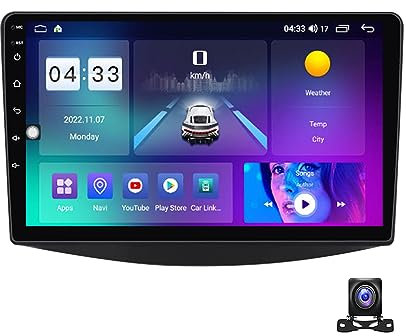 Autoradio 2 Din Für Mitsubishi Grandis 1 2003~2011, 9 Zoll Android Mit Navi Stereo Auto Bluetooth Radio Mit 720P Rückfahrkamera FM Radio Unterstützung Carplay/Auto/Spiegellink,M600s