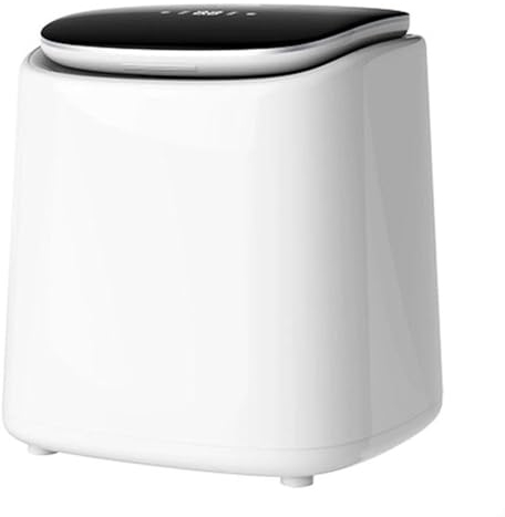 Mini machine à laver et sèche-linge, machine à laver portable de grande capacité de 1 kg, laveuse compacte entièrement automatique avec 6 modes, degré de lavage élevé à 80 °, sous-vêtements/vêtements