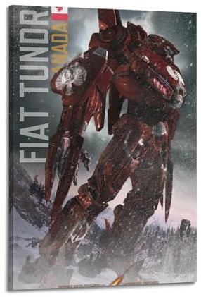 greb Filmposter Pacific Rim, Raumdekoration, ästhetisches Poster, künstlerisches Poster für Schlafzimmer, Wohnzimmer, Wände, 60 x 90 cm, Rahmenstil