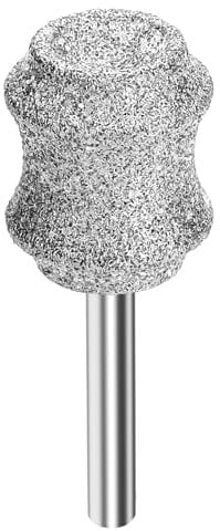 Asozeer Dog Nail Grinder Bits for Dremel - Diamond Dog Nail Grinder Attachment for Large Medium Small Dogs Nail Care - 1/8'' Painless Nail Grinder Bits Won't Pull Hair or Get Hot