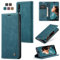 Cracedily Handyhülle für Huawei P20 Pro Hülle, Klapphülle Premium Lederhülle Klappbar Flip Case Tasche Magnet Kartenfach Standfunktion Klapphülle Schutzhülle für P20 Pro 6.1 Zoll, Blaugrün