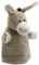 Cute Since 1999 Grauer Esel Handpuppe für Kinder ab 0 Monate - Biologische Handpuppe für Junge & Mädchen - Sachen & Geschenk für Neugeborene - Esel für Puppentheater Kinder - 26 x 20 cm