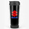 JKVTED Auto Thermobecher für Suzuki Swace, Edelstahl Reiseflasche Emblem Kaffeebecher Vakuum auslaufsicher Reisebecher mit Deckel 360°-Trinköffnung,A