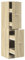 Kangmusi Apothekerschrank Sonoma-Eiche 30x41x144,5 cm Holzwerkstoff, kangmusi855171