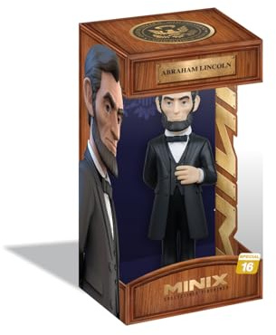 MINIX Abraham Lincoln - Abraham Lincoln - Sammelfigur historische Ikonenfigur für Fans