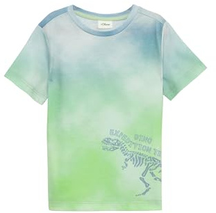 s.Oliver Jungen T-Shirt aus Jersey mit All-Over-Print T-Shirts