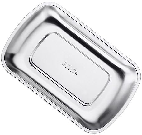 LOLIPPYY Plateau Acier Inoxydable Support Pratique Pour Servir Snacks Et Fruits Pour Restauration Et Usage Domestique