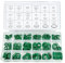 Lot de 270 joints pour climatisation automobile - Caoutchouc trié 18 fois pour compresseurs - Protection améliorée contre l'étanchéité des machines frigorifiques - Pour les travaux de service, les