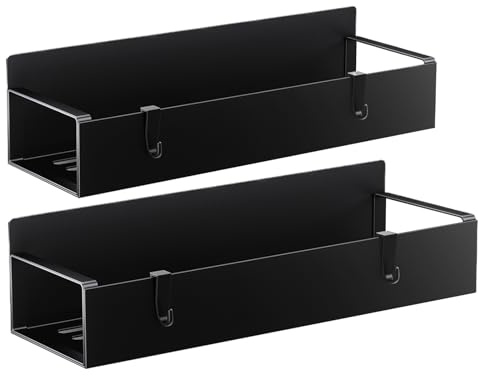 Rechory Magnetic Cup Holder for Fridge,Fridge Water Cup Rack with Magnet - Kitchen Mug Storage Solution with 4 Hooks for Dining Room Microwave Coffee Machine