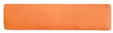 Traumschlaf Feinjersey Seitenschläferkissen Bezug – Weicher Jersey Kissenbezug aus 100% Baumwolle, atmungsaktiv & hautfreundlich, mit Reißverschluss – 40x200 cm, Terra