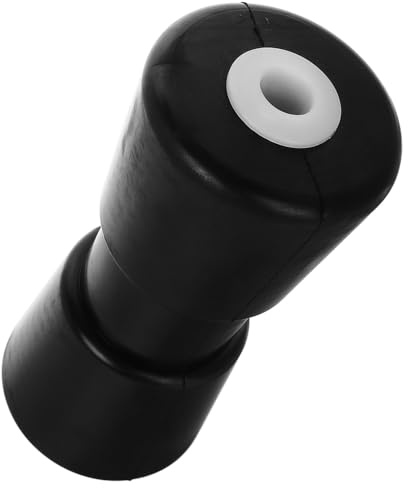 FOYTOKI Galet de Quille en Plastique PP pour Remorque à Bateau Noir Installation Facile et Guidage, pour Remorques de Yachts et Bateaux de Sauvetage
