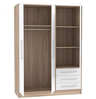 Drehtürenschrank Jupiter Kleiderschrank Schlafzimmerschrank Universalschrank
