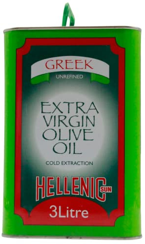 Hellenic Extra Virgin Olive Oil 3Ltr