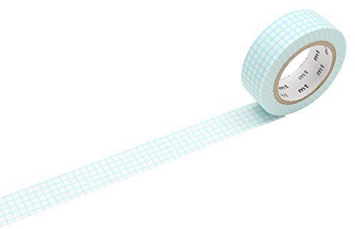 mt Masking Tape 1P Hougan Mint Blue Washi Masking Tape - Mint Blue