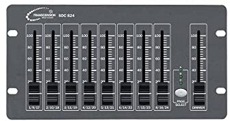 Transcension SDC824 DMX Controller 24ch Simple DMX Desk for Lighting