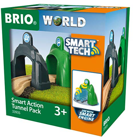 BRIO Bahn 33935 - Smart Tech Action Tunnels Geschwindigkeit