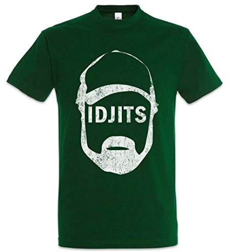 Urban Backwoods Tattoo Rose Herren T-Shirt Grün Größe S