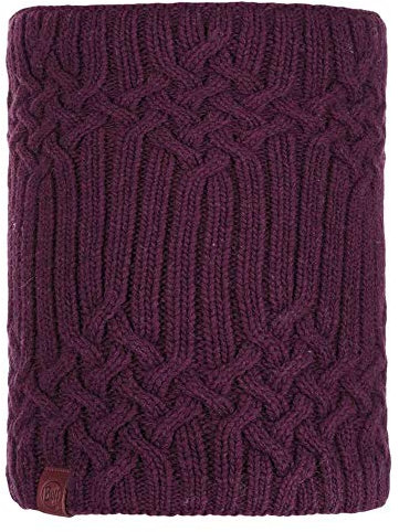 Buff Helle Herren Halswärmer gestrickt Einheitsgröße Wein