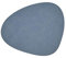 Tischset Platzset Curve L (37x44cm) Hippo Leder - LindDNA, Color:Light Blue