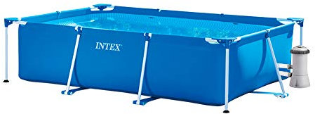INTEX Pack Piscina Small Frame 260x160x65 cm 2282 litros + Depuradora cartucho 2006 litros/hora