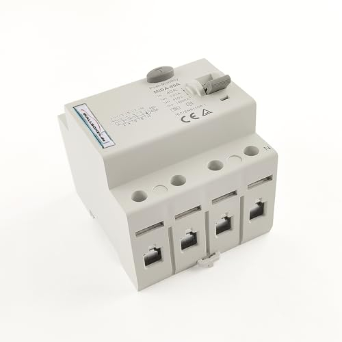 Wallbox24 Fehlerstromschutzschalter RCD 40A 4-pol.Typ A FI-Schutzschalter