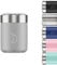 Chilly's Food Pot - Leak-Proof, Premium Stainless Steel Reusable Food Container - Double-Walled Insulated for Hot or Cold Lunch Storage - Grey - 300ml