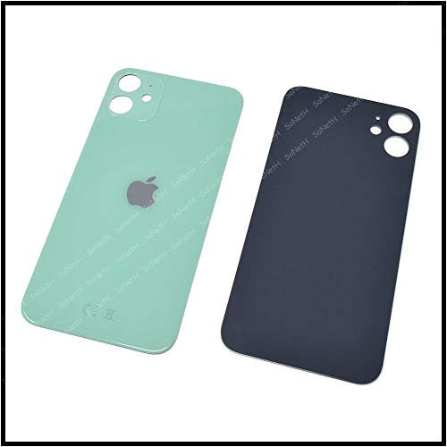 Soneth Vetro Posteriore Copri Batteria Back Cover per iPhone 11 A2221 A2223 A211 Verde