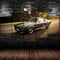 IKDBMUE Bilder Ford Mustang Eleanor Auto Poster 150x80 cm 5 Teilig Leinwandbilder Bild auf Leinwand Wandbild Kunstdruck Wanddeko Wand Wohnzimmer Wanddekoration Deko
