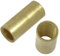2 Stück Messing Muffe 12x30mm M10x1 Verbindungs-Muffe Gewinderohr ISO-Feingewinde 13-5 roh