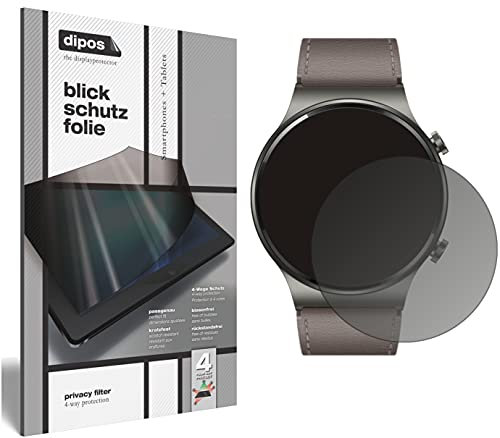 dipos I Protección de la Vista Compatible con Huawei Watch GT 2 Pro Protector de Pantalla Privacy