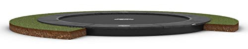 BERG Sport flatground Trampolin rund Champion grau 330 cm 14+ | Qualitätstrampolin, Sporttrampolin, Sicheres Trampolin, geeignet ab 14 Jahren