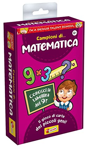 Liscianigiochi - I'm a genius Campioni di Matematica, da 5 anni, 92284