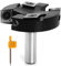 Sinoprotools Spoilboard Surfacing Router Bits 1/2 Shank,2+2 Knife Design Wood Planer Bit,Slab Flattening & Rabbeting Flycutter Router Bit/Planing Bit 2-1/2 Cutting Dia.(D=2-1/2,I=14mm,S=1/2)