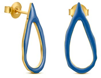 GOLDENE OHRRINGE MIRÓ JEWELRY | Entworfen von Joidart | Miró-Kollektion | 24 Karat vergoldetes Metall