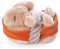NICI Kuscheltier Hase karamell 12 cm – Stofftier aus weichem Plüsch, niedliches Plüschtier im Körbchen zum Kuscheln und Spielen, für Kinder & Erwachsene, 48708, tolle Geschenkidee
