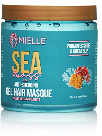 Mielle / Sea Moss / Anti-Shedding Gel Hair Masque 8oz / (Pack of 1)