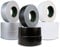 RODOPI Panzertape RaceTape 50mm x 50m Industrie Gewebeband Silber Schwarz Weiß Panzerband extra stark Gewebeklebeband Stärke 0,30mm Gaffa Tape Duct Tape (Schwarz, 1 Rolle)