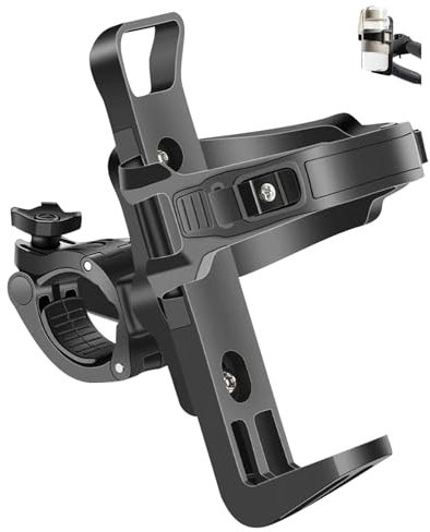 IOPJLK Porte Gourde Velo, Porte Bidon Velo pour Bouteilles d'eau 5.5-7.5cm, Porte Bidon Léger et Solide, Porte Gourde VTT, Bidon Velo pour Route, Cyclisme en Plein Air