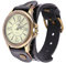 Holibanna 1stk Retro-Armbanduhr Punk-Armbanduhr Lederarmbanduhr Minimalistische Uhren Für Männer Lederuhr Für Mädchen Herren Armbanduhr Bronze Armband Für Männer Student Wählen Lederriemen