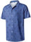 APTRO Men's Shirts Short Sleeved Shirts for Adult Floral Hawaiian Holiday Casual Stretch Beach Tops MS011 Coconut Navy XL