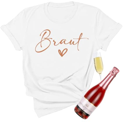 JGA T Shirt Team Braut,Tshirt Frauen,Junggesellenabschied T-Shirt,Brautjungfer Tshirt