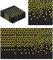 Servietten Silber Dots, 33 x 33cm Goldfolien Punkte,2-lagig Golden Foiled Papierservietten Paper Napkins für Hochzeit Feiertagsfeier,60 Stücke (Gold+Schwarz 120Pack)