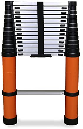 Scale Telescopiche In Alluminio Scala Telescopica Salvaspazio Diritta Per Casa Sul Tetto Loft Carico 150kg