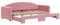 Willood, Sofabetten, Bettgestelle, Tagesbetten, 2-in-29 Sofabetten, Samtbettgestelle,Rosa,80 x 200 cm,mit Bettkasten