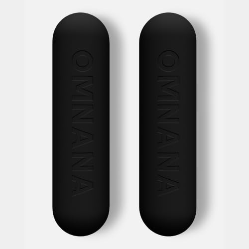 OMNANA® HEROBAR™ Silikonhanteln 2er Set (2x1 kg / 2x2 kg) – Pilates Kurzhanteln – Kleine Hanteln für Krafttraining, Yoga & Home Workout – Rutschfestes Hantelset für Fitnesstraining