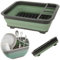 LS-LebenStil Flexibles Abtropfgestell 36cm faltbar mit Griff Camping